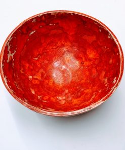 rode schaal, red bowl